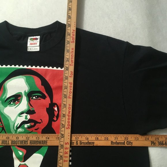 Barack Obama Change Campaign 2008 President T Shirt Vintage 08 fruit of the loom - Picture 2 of 7